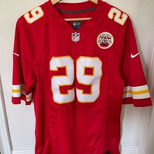 Red Kansas City Chiefs jersey size: S #29 Eric Berry